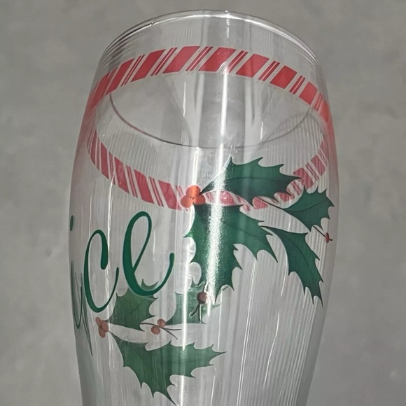 Set of 2 - Naughty and Nice Beer Glasses - Picture 7 of 13